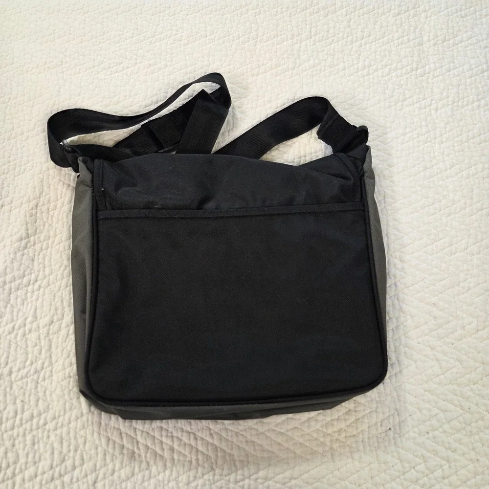 Dakine Messenger Bag Black‎ Gray Adjustable Strap Crossbody Techwear Utility Bag